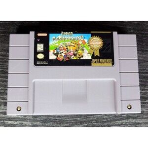 Super Mario Kart Super Nintendo SNES 1992 OEM Cartridge